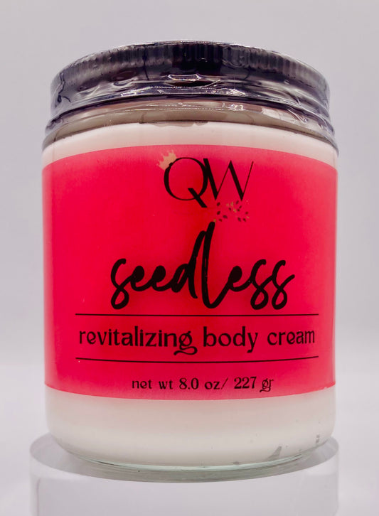 seedless revitalizing body cream